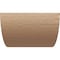 Ekena Millwork 6in. W x 4in. H x 12in. L Durham Woodgrain TimberThane Rafter Tail, Primed Tan RFTUR06X04X12DURRCPR - alternate 3